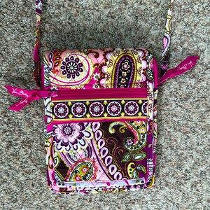 EUC Vera Bradley quilted mini crossbody purse